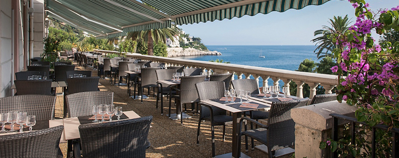 Terrasse of the Saint-Paul Hotel