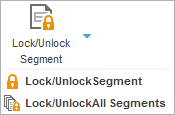 Lock/unlock segment drop-down options